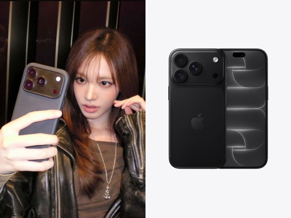 韓星都換上iPhone 18 Pro啦！Rosé「勃根地紅&冰川藍」兩大新色都入手、IVE全團也都換新手機？！-6