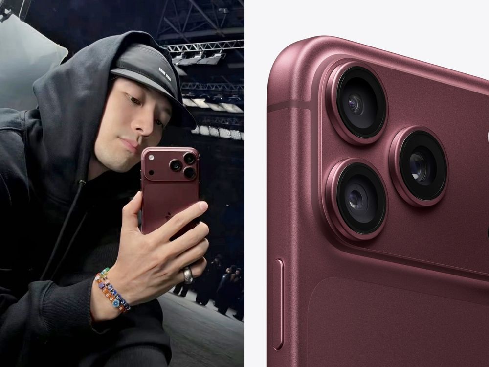 韓星都換上iPhone 18 Pro啦！Rosé「勃根地紅&冰川藍」兩大新色都入手、IVE全團也都換新手機？！-9