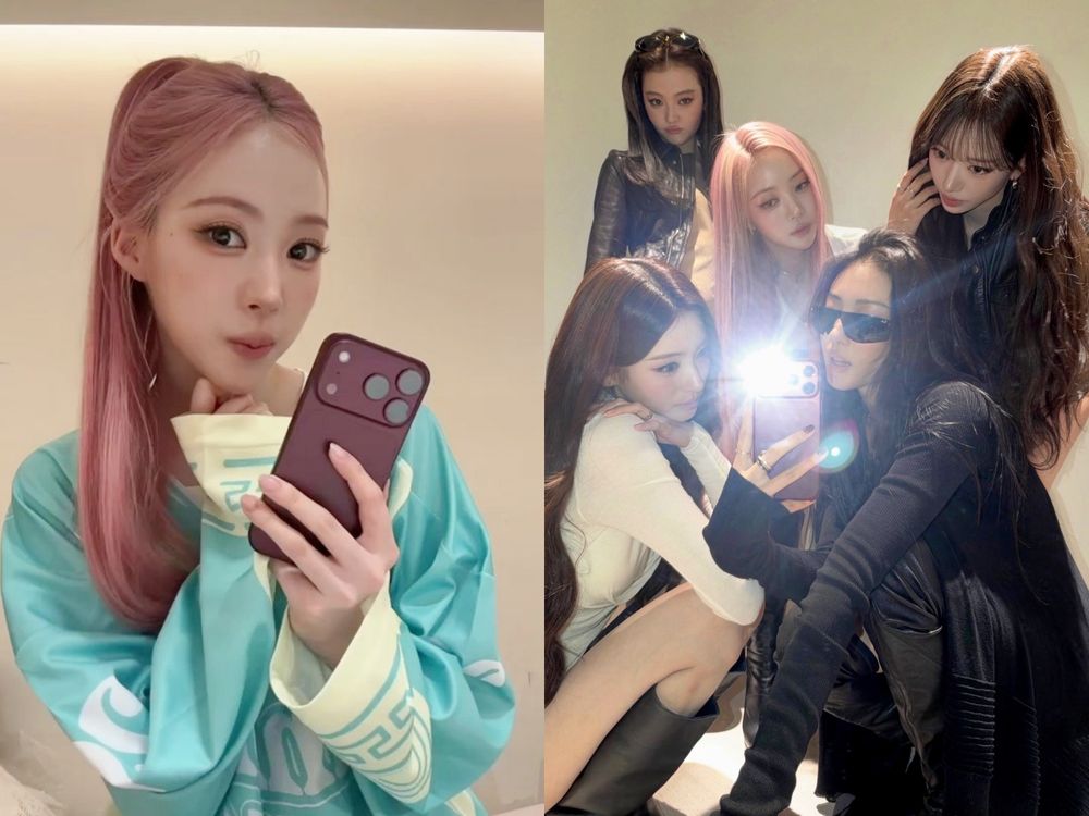 韓星都換上iPhone 18 Pro啦！Rosé「勃根地紅&冰川藍」兩大新色都入手、IVE全團也都換新手機？！-10