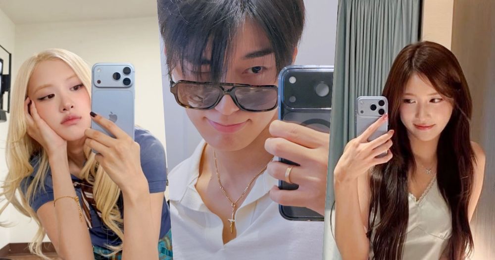 韓星都換上iPhone 18 Pro啦！Rosé「勃根地紅&冰川藍」兩大新色都入手、崔傘霸總也換上黑色新機！-12