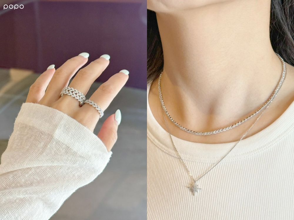 女生最愛輕珠寶品牌！APM超美秋季新品「滿鑲戒指、幾何項鍊」高級感拉滿！千元預算起讓穿搭升級！-8
