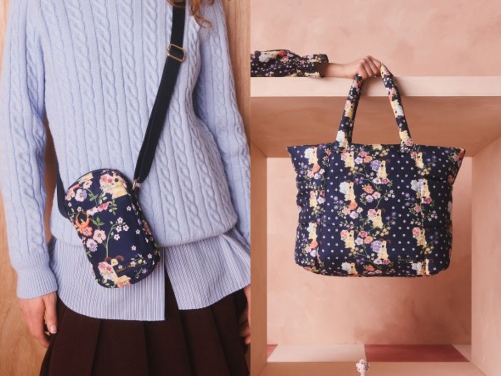 Cath Kidston好會出聯名！酷狗寶貝系列「阿高吊飾購物袋、化妝包」粉絲絕對會瘋掉！-4