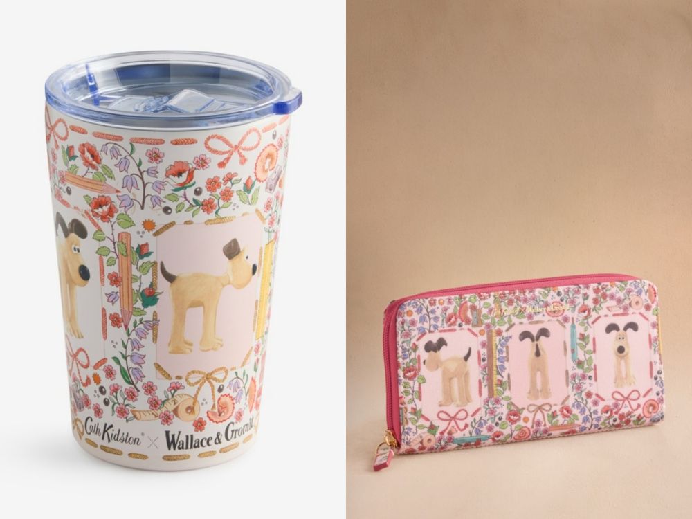 Cath Kidston好會出聯名！酷狗寶貝系列「阿高吊飾購物袋、化妝包」粉絲絕對會瘋掉！-7