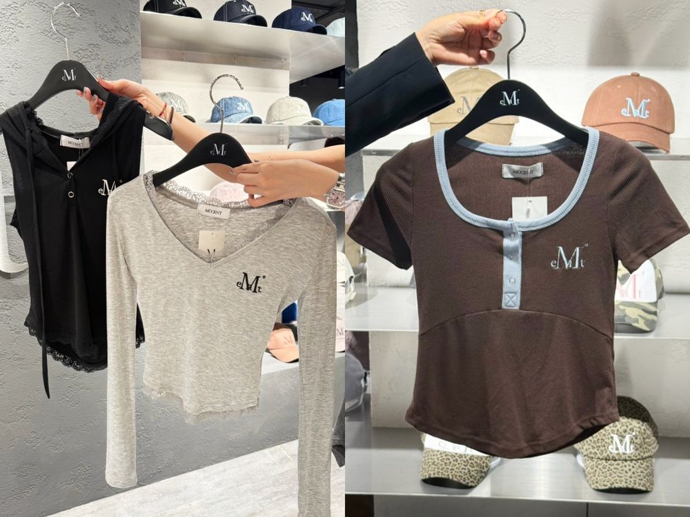 崔傘、IU摯愛韓牌來台了！MUCENT實體店這裡逛「老帽、好身材上衣」韓妞入店必買！-8