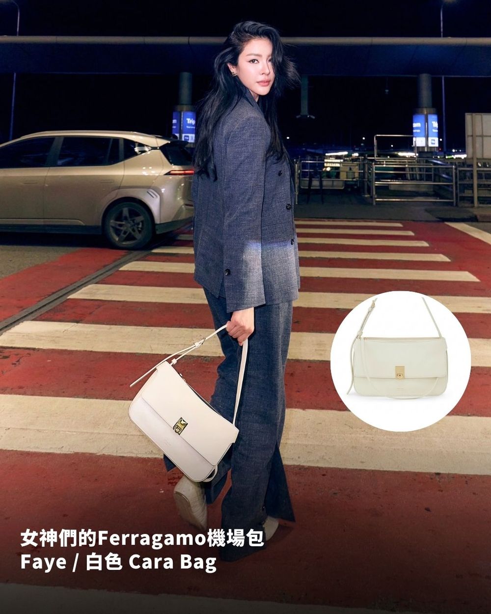 這一排氣勢太強！Ferragamo女霸總們都出發囉！Nana、林心如、Faye都將現身米蘭大秀！-6