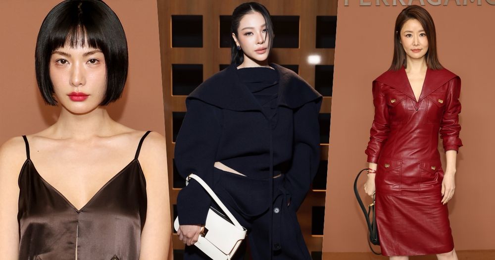 Ferragamo米蘭秀場顏值超標！《挑情醜聞》Nana狀態好到發光！Faye、林心如女王氣場全開！-1