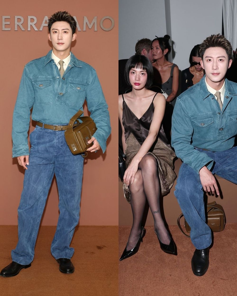 Ferragamo米蘭秀場顏值超標！《挑情醜聞》Nana狀態好到發光！Faye、林心如女王氣場全開！-4