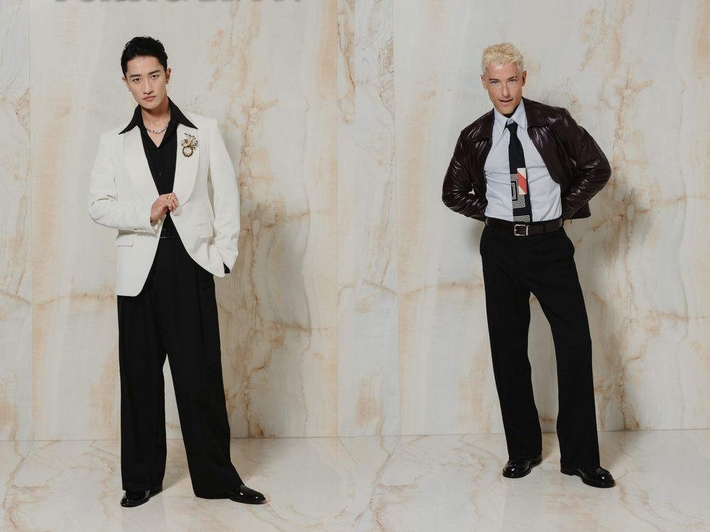 老公來了！崔傘現身Dolce&Gabbana大秀「北部大公」變身不羈貴公子！深V襯衫太誘人！-5