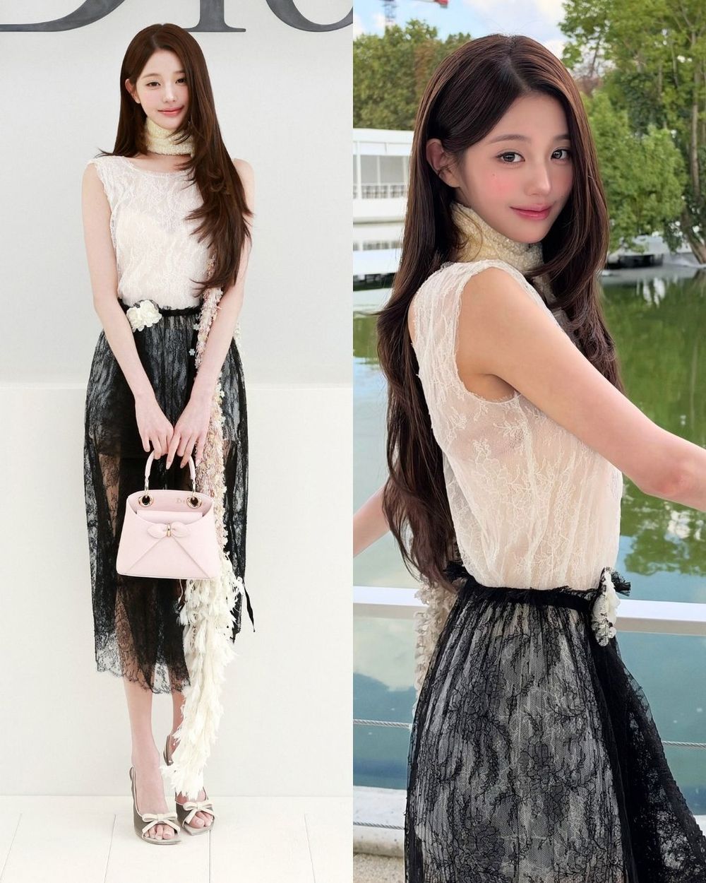 這是什麼電影裡才有的夢幻陣容！迪奧王子公主們「Jisoo、鉉辰、張員瑛」三神在Dior大秀集合！-5