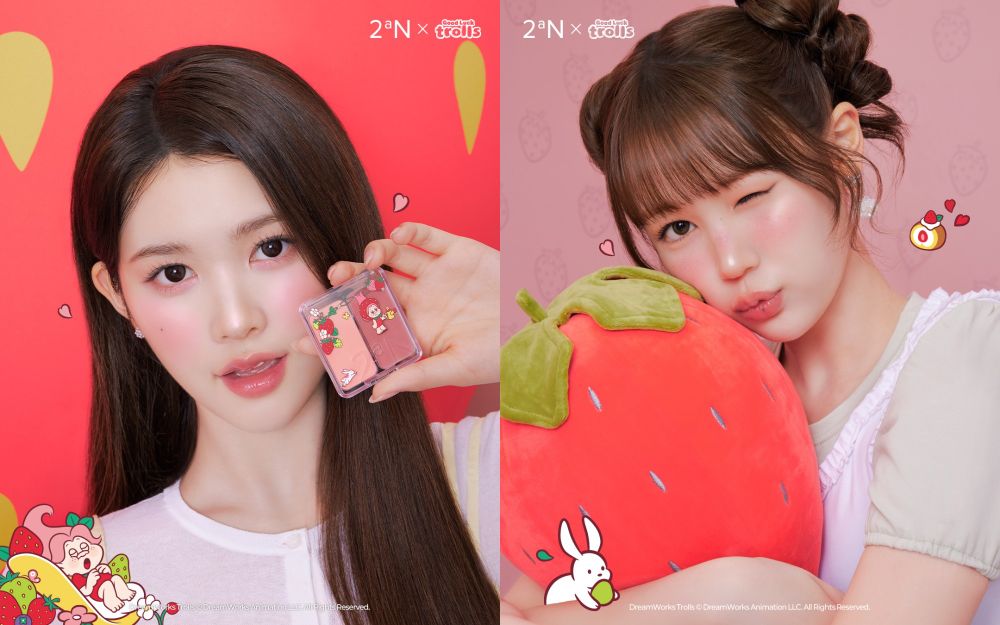 2aN讓甜妹暴動了！Hearts2Hearts同款「草莓甜點彩妝」粉嫩指數滿分，日本賣翻限定眼影首度在韓上市！-5