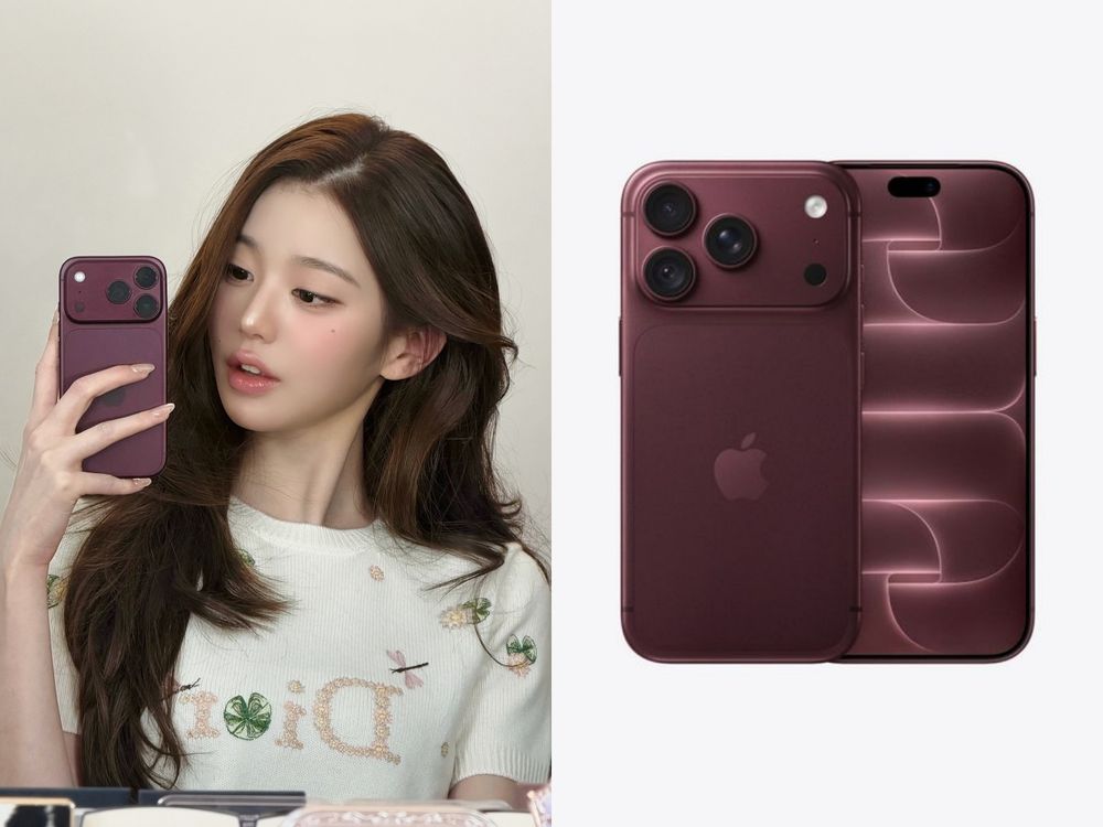 韓星都換什麼顏色的iPhone 18 Pro？Rosé、張員瑛都愛「勃根地紅」，霸總崔傘獨愛黑色iPhone！-6