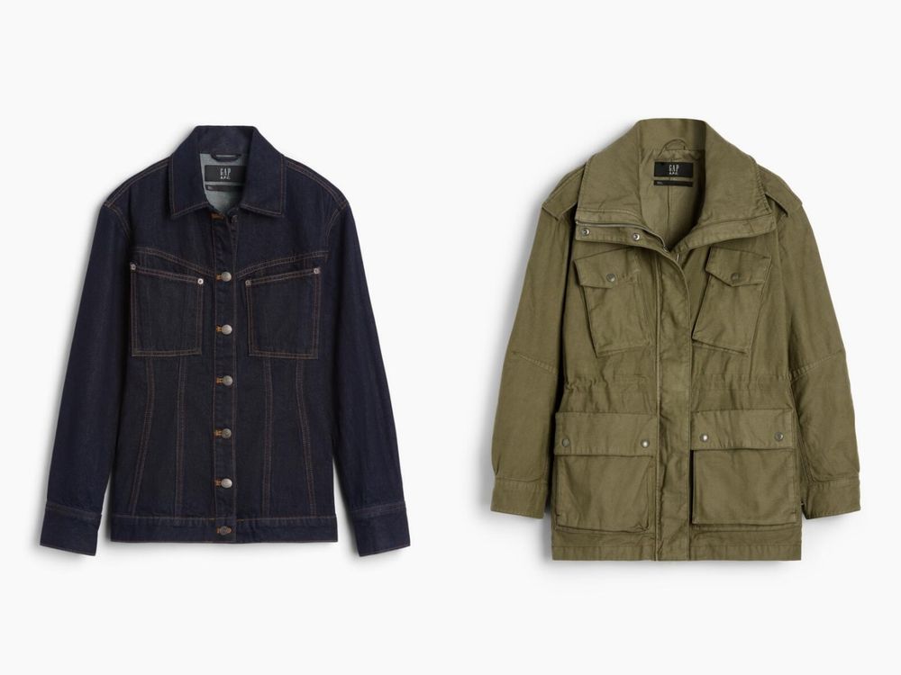 這價格不買不行！Gap法國品牌A.P.C.聯名系列真的來了！「LOGO帽T、托特包」開賣就搶爆！-9