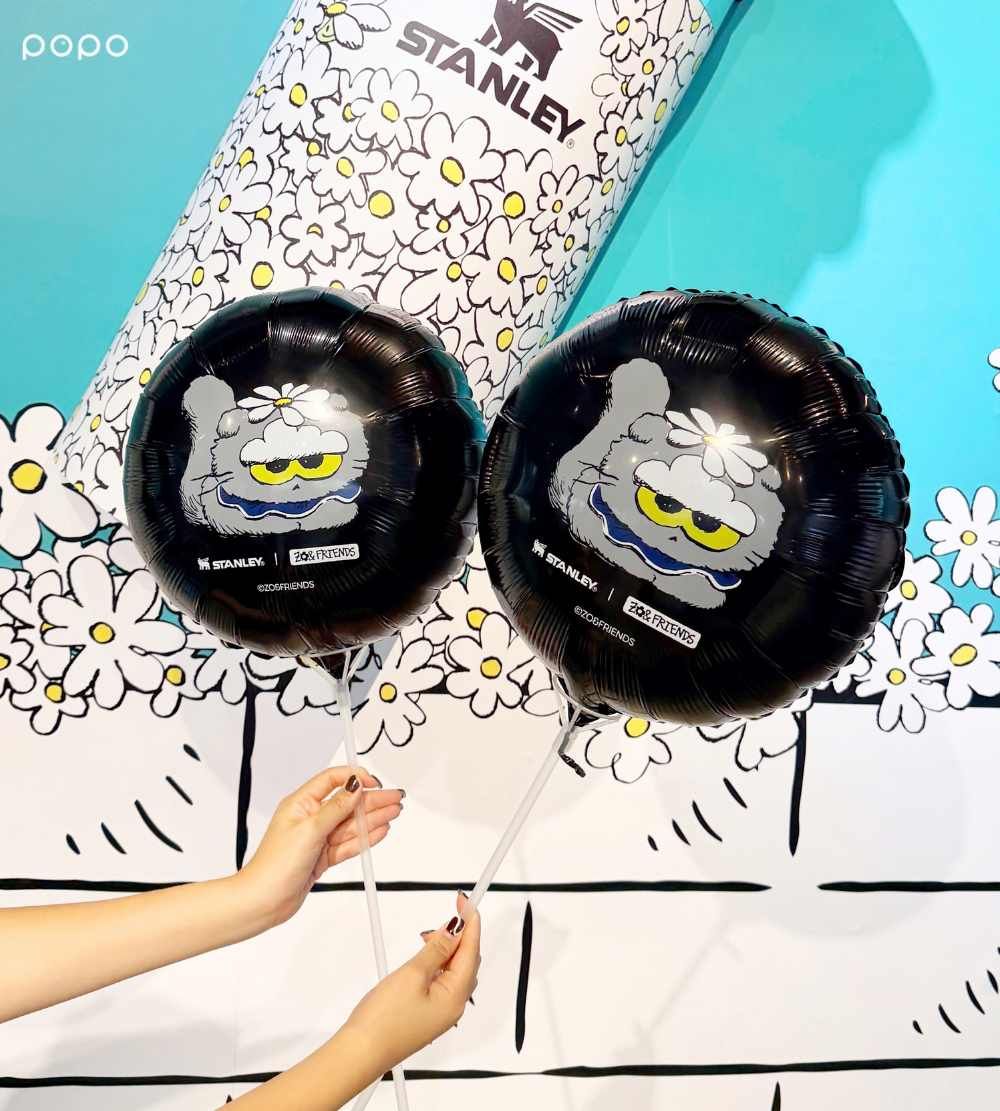 Stanley跟GD愛貓驚喜聯名！ZO&FRIENDS「ZOA雛菊保溫杯、吸管杯+公仔」四款周邊都想買！-7
