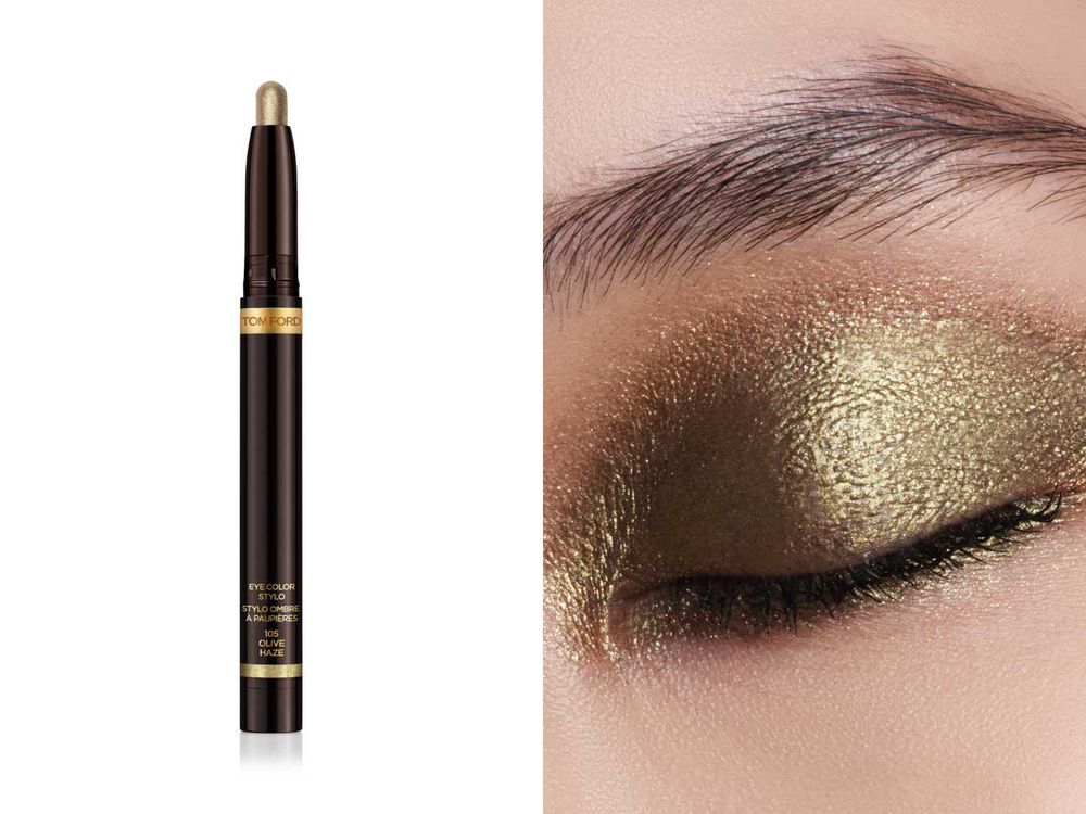 TOM FORD 2027秋冬伸展台妝容解析！全新「鑽光眼影筆」寶石璀璨光澤太高級，眼影暈染、俐落眼線一筆搞定！-15