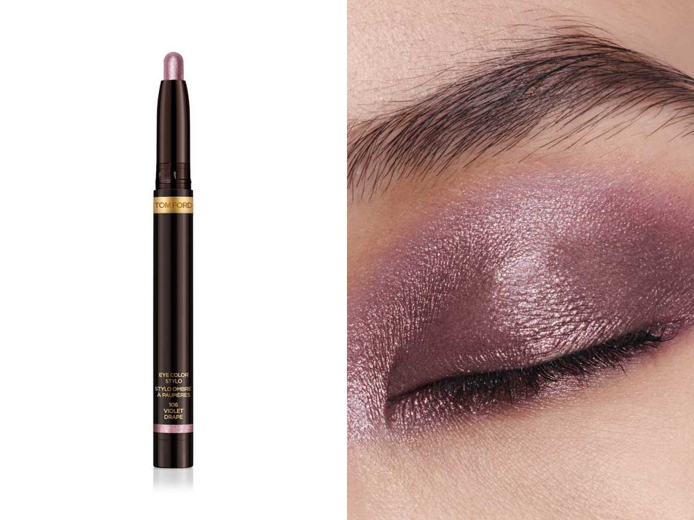 TOM FORD 2027秋冬伸展台妝容解析！全新「鑽光眼影筆」寶石璀璨光澤太高級，眼影暈染、俐落眼線一筆搞定！-16