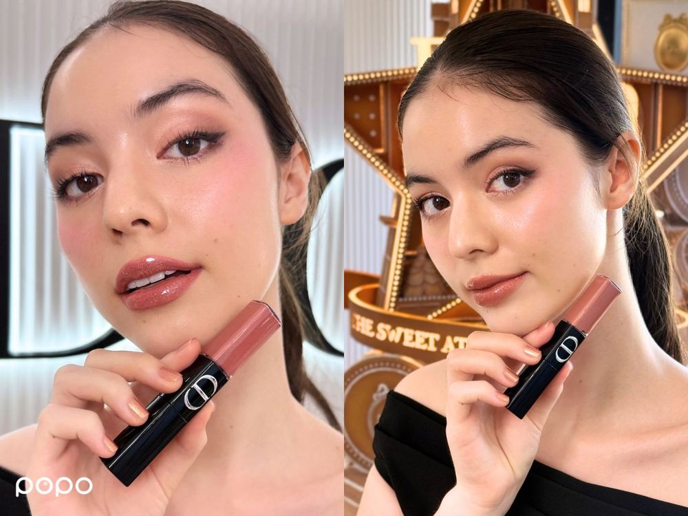 DIOR聖誕彩妝把「高訂勳章」變隨身唇膏！肉桂奶茶唇色、焦糖眼影與金色氣墊，連包裝都值得收藏！-16
