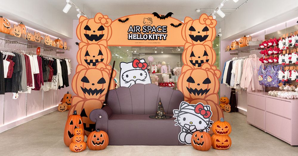 木乃伊、小惡魔Kitty也太可愛！AIR SPACE聯名系列來了「長腿凱蒂貓吊飾」鐵粉必收！-5