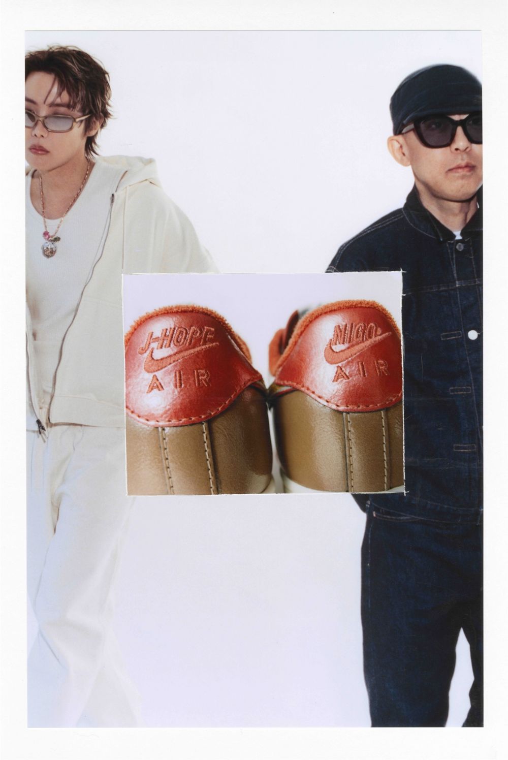 Nike、Nigo、j-hope三方超強聯名真的來了！松鼠刺繡Air Force 1阿米們看了都會心一笑！-5