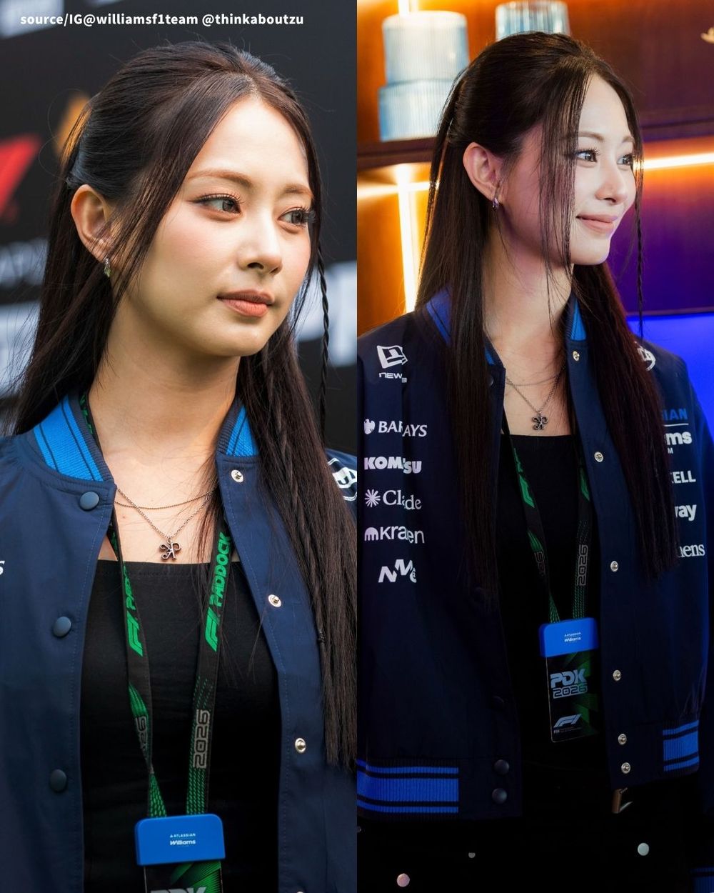 謝謝LV照顧！TWICE子瑜現身F1新加坡大獎賽，機場路到活動造型「LV一手包辦」美翻！-5