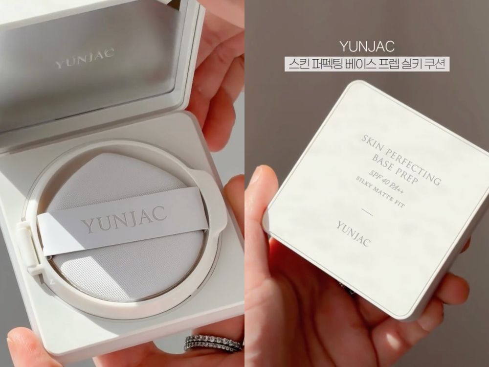 OLIVE YOUNG最強底妝CP！盧允瑞同款YUNJAC「絲潤霧光氣墊」拍出內潤外霧貼膚原生美肌，換季再也不卡粉！-12