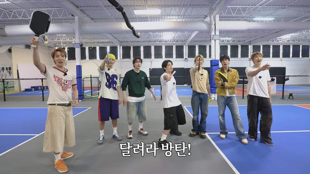 BTS超愛球類運動！《Run BTS! 2.0》自製綜藝回歸，不只足網球、連今年超紅的匹克球都跟上了！-5