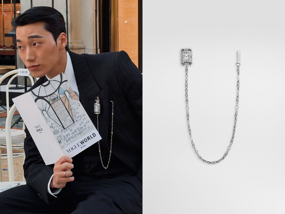 原來我們傘尼這麼尊貴！崔傘Dolce&Gabbana「米蘭出差行頭」公開！光身上那件牛仔褲就要5萬多？！-6