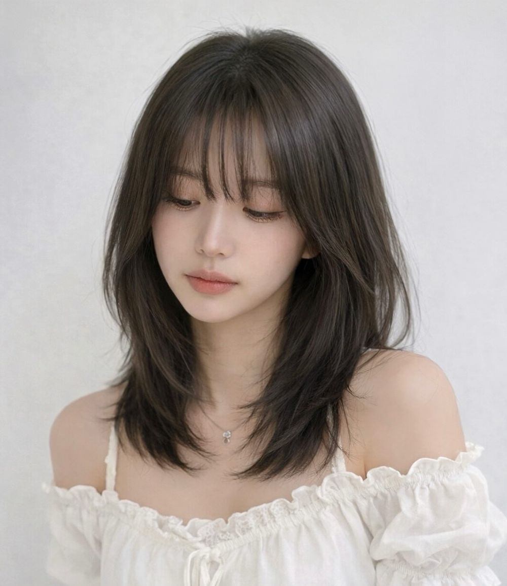 秋冬換髮色先存這款「冷霧灰棕色」！深棕、冷灰調出韓系柔霧層次，深色低調耐看、淺色輕盈溫柔，長短髮都心動！-15