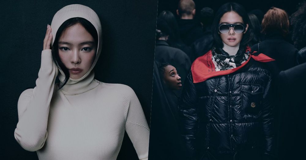 不愧是時尚女王Jennie！最新合作對象是Moncler、更驚喜出鏡新廣告！「白色小麻糬」造型太可愛！-1