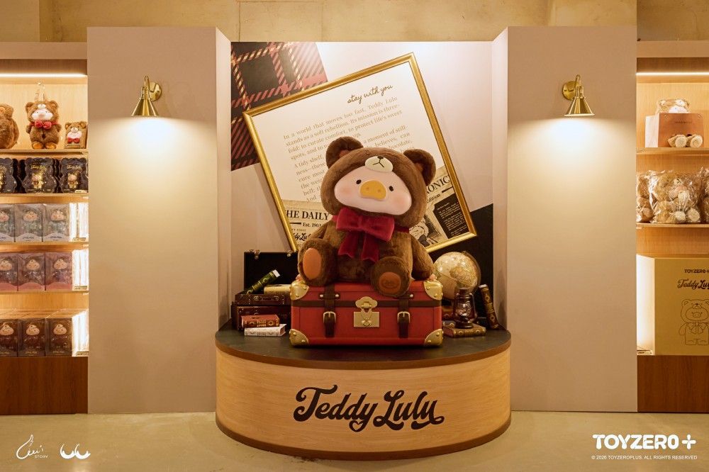 罐頭豬LuLu泰迪熊主題快閃店來了！「玫瑰棕熊LuLu」、台灣限定「毛茸茸黑熊玩偶」全都要買！-9