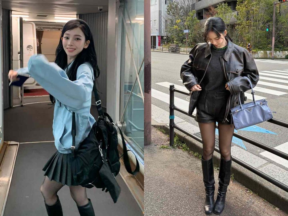 照著穿就對了！韓妞秋冬八大「細腿長靴」穿搭大法快筆記！寬筒靴、堆堆靴回歸主場！褲管塞進去超好看！-7