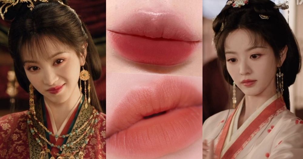 田曦薇《嫁金釵》甜臉狠起來太帶感！君黛霸氣紅唇、魏嬈藏鋒豆沙唇，雙女主命定唇色推薦，從唇形到畫法一次掌握！-1