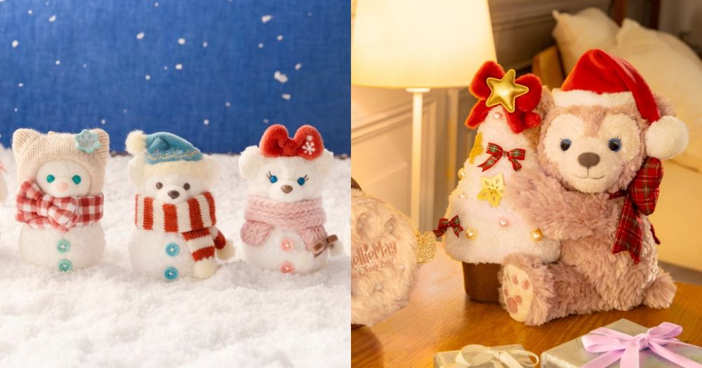 2026東京迪士尼海洋最新必買！超可愛「雪人達菲絨毛吊飾、聖誕樹雪莉玫玩偶」這天溫暖開賣！-1