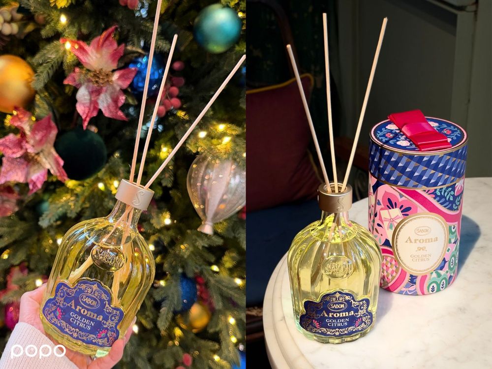 SABON 2026聖誕限定開搶！全新「金燦柑橘」融合檸檬紅茶＋溫暖木質香，蝴蝶結熱氣球限定包裝、24天倒數月曆必收！-17
