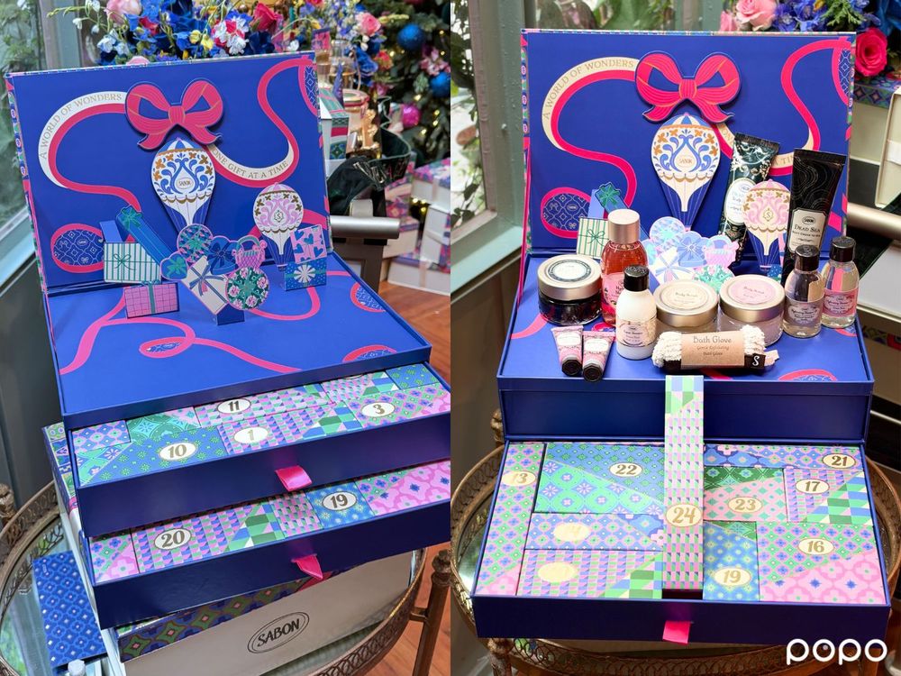 SABON 2026聖誕限定開搶！全新「金燦柑橘」融合檸檬紅茶＋溫暖木質香，蝴蝶結熱氣球限定包裝、24天倒數月曆必收！-18