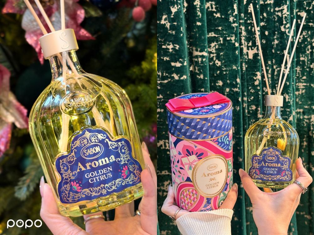 SABON 2026聖誕限定開搶！全新「金燦柑橘」融合檸檬紅茶＋溫暖木質香，蝴蝶結熱氣球限定包裝、24天倒數月曆必收！-16