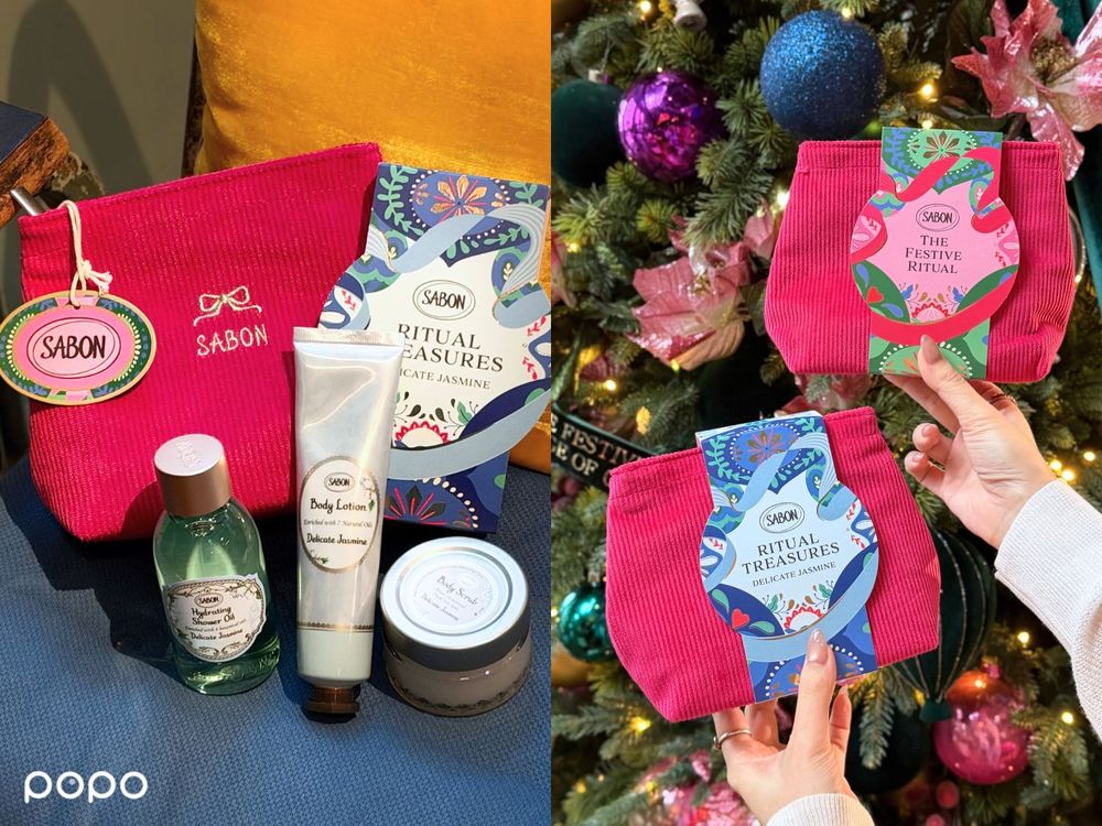 SABON 2026聖誕限定開搶！全新「金燦柑橘」融合檸檬紅茶＋溫暖木質香，蝴蝶結熱氣球限定包裝、24天倒數月曆必收！-5