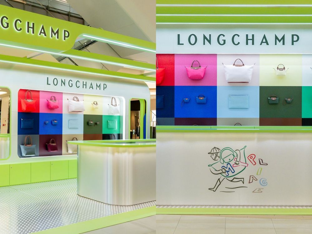 Longchamp最紅的包還得是它！Le Pliage餃子包「客製化實體店」來了！快來做自己的包包！-8