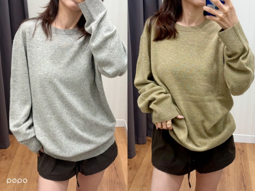 UNIQLO今年秋冬最值得投資的一件！喀什米爾毛衣「精品觸感、高CP價格」內行都默默包色！-7