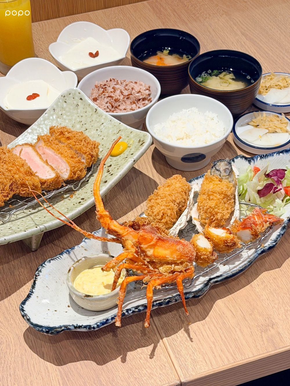 勝勢豬排開賣奢華雙人套餐！「酥炸軟殼龍蝦+粉紅豬排+廣島牡蠣」超罪惡、只有這間店點得到！-6