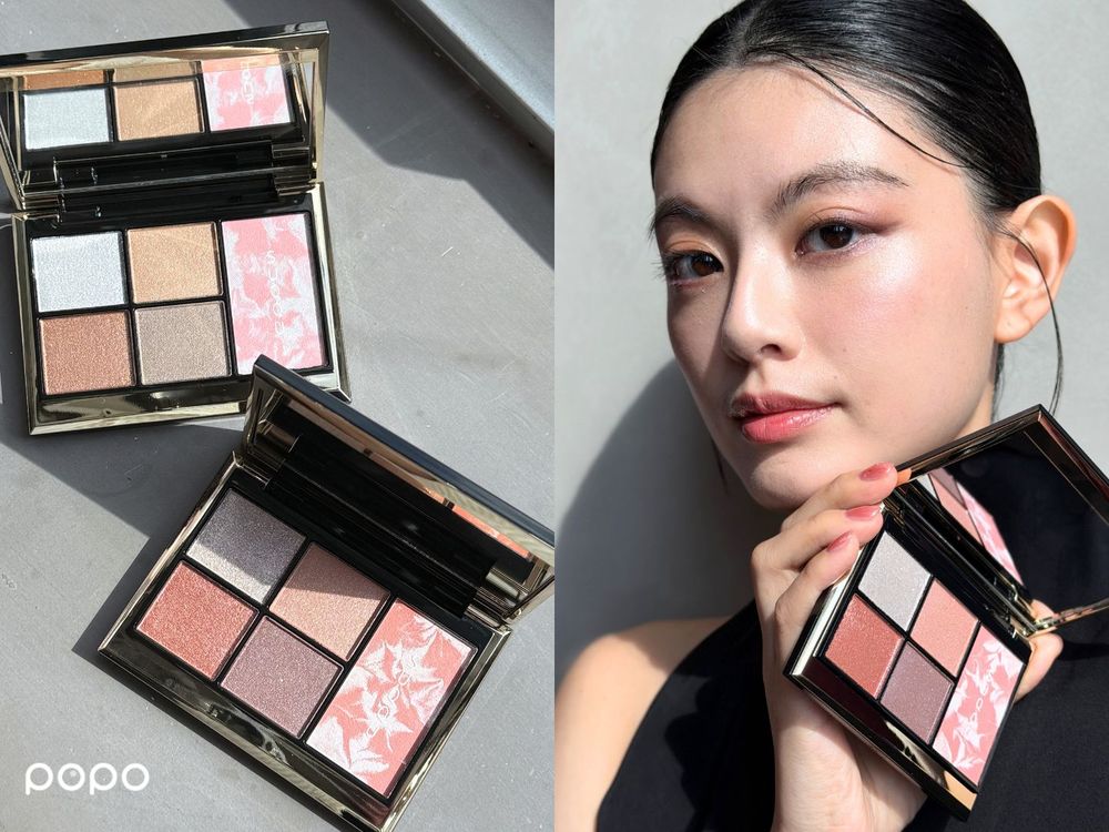 SUQQU冬季、聖誕限定一次看！「茶晶眼頰盤、冰藍玫瑰腮紅、薰衣草蜜粉、微醺紫唇」四大亮點，冬天化妝包就靠這幾款來升級！-8