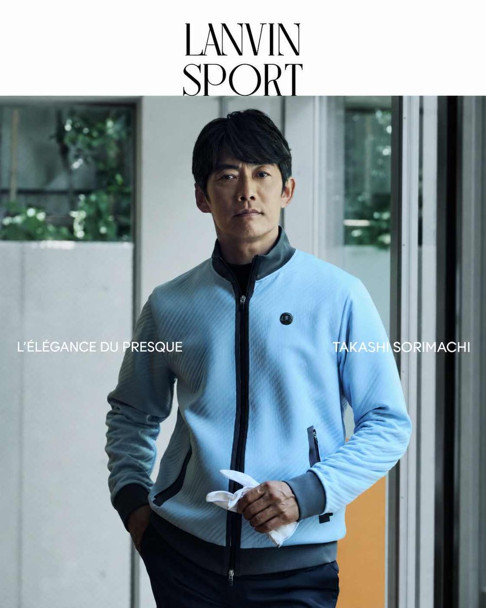 不老男神反町隆史帥到現在！LANVIN SPORT全台首店登場，法式高爾夫穿搭太有型-3