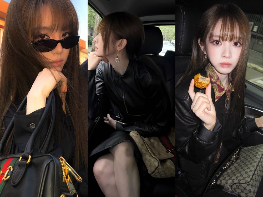 《嫁金釵》田曦薇脫下古裝回歸現實大反差！私服酷帥、甜辣都能駕馭，難怪Gucci搶簽下她！-13