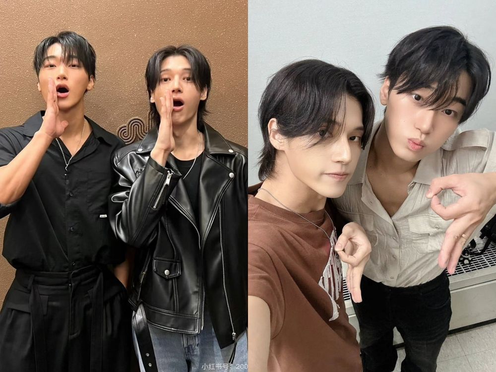 不只友情刺青、私服情侶款狂抓！ATEEZ崔傘、友榮「雨傘CP同款」肉搜！卡西歐手錶、帽子幫你找到了！-13