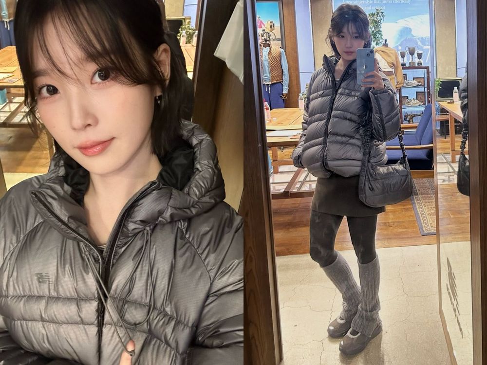New Balance女神回來了！IU現身NB活動整套同款都想包下！毛毛瑪莉珍、羽絨外套都幫你找到了！-3