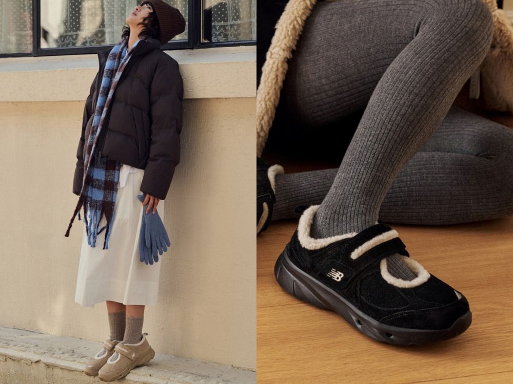 New Balance女神回來了！IU現身NB活動整套同款都想包下！毛毛瑪莉珍、羽絨外套都幫你找到了！-12