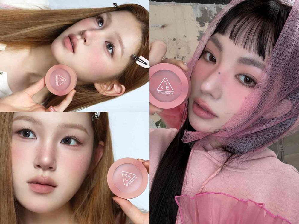 3CE把首爾花園搬進咖啡廳！經典單色腮紅升級「夢幻織紋外殼＋絕美新色」，限時柔霧花園快閃店打卡送限定咖啡、韓系花束！-6