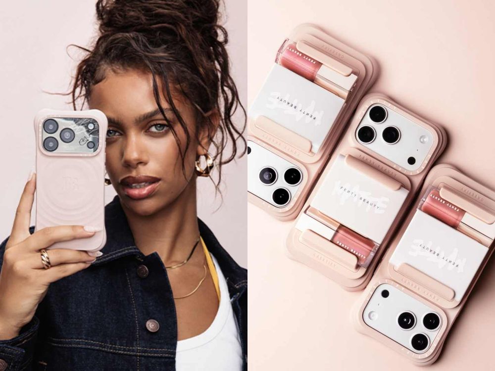 這聯名太懂女孩了！CASETiFY聯手蕾哈娜Fenty Beauty！「鏡面手機殼、收納支架」補妝自拍都方便！-2