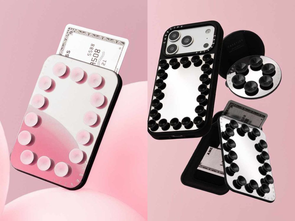這聯名太懂女孩了！CASETiFY聯手蕾哈娜Fenty Beauty！「鏡面手機殼、收納支架」補妝自拍都方便！-7