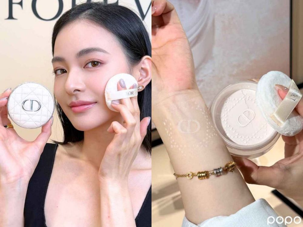 不脫妝不黏髮的水光肌！2026光澤蜜粉崛起，「Felix水光蜜粉、Mina珍珠蜜粉」定妝多一步、打造絲緞澎潤肌！-3