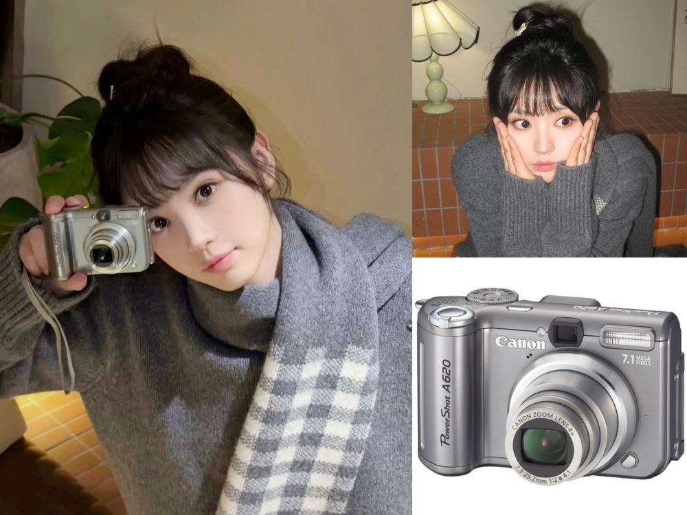 《嫁金釵》田曦薇根本復古CCD大戶！愛用3台「CCD相機」、同款超美濾鏡「富士數位相機」全都找到了！-3
